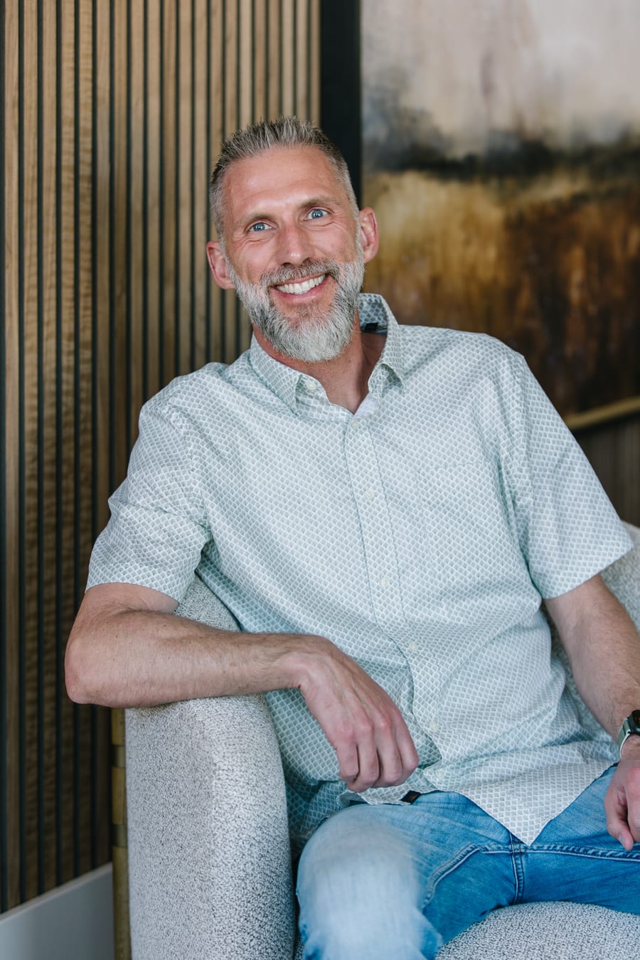 Israel Patterson, founder and CEO of Hawkstone Homes